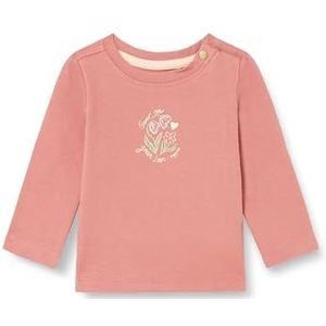 Noppies T-shirt met lange mouwen voor meisjes en meisjes, Brick Dust - P726, 62 cm
