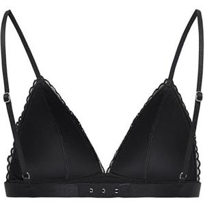 Onldelicate driehoekige gevoerde bralette Acc, zwart, S