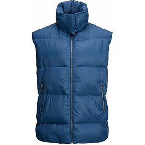 Jack & Jones Jxellie Buffer Vest Sn Gewatteerd vest voor dames, blauw (ensign blue), S