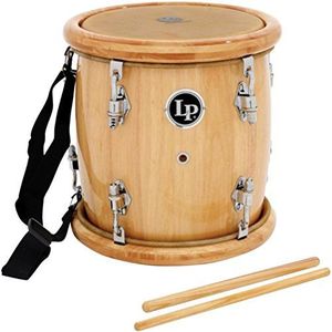 LP Latin Percussion LP271-WD Tambora Siam Oak 11"", natuurlijk bont, incl. zwarte nylon draagriem, stemsleutel, stemolie en stamper
