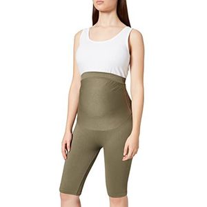 MAMALICIOUS Dames Mlluv Seamless Active Biker Shorts A., Dusty Olive, M-L, Dusty Olive, M-L