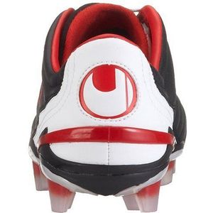 Uhlsport Kickschoen Instinkt FXG 100818901, unisex - volwassenen sportschoenen - voetbal, Wit Wit Red01, 44.5 EU