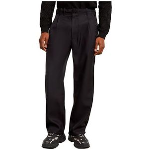 G-STAR RAW Chino geplooide relaxbroek, zwart (DK Black D25236-d410-6484), 40 W x 34 L heren, Zwart (Dk Black D25236-d410-6484), 40W x 34L