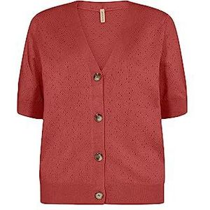 SOYACONCEPT Women's SC-Dollie 735 Gebreide jas voor dames, rood, XX-Large, rood, XXL