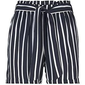 TOM TAILOR Denim Dames Relaxed shorts 1026332, 26754 - Navy White Stripe, S