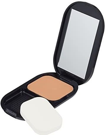 Max Factor Facefinity Compact Make-up Toffee 008, poederfoundation voor een matte afwerking, 1 x 10 g, 10 g (1 stuk)