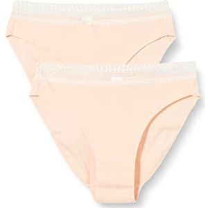 Sloggi Dames Hikini/Tai, Powder Oranje, L