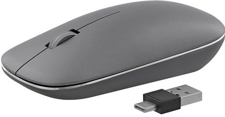 T'nB - TNB Draadloze Oplaadbare Muis - Grijs - USB-C