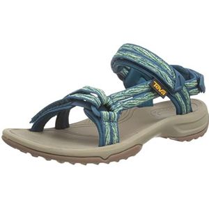 Teva W Terra Fi Lite sandaal voor dames, Golven Cadmium Groen, 38 EU