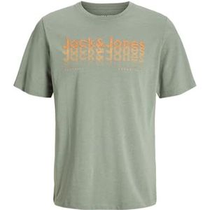 Jack & Jones Jjtex Tee Ss Crew Neck, Iceberg Green., XS
