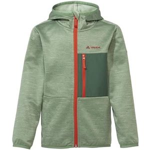 VAUDE Kikimora Fleecejack voor kinderen, functionele fleece overgangsjas met capuchon, voor jongens en meisjes, warm fleecejack voor buiten