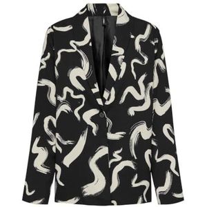 Onlnova Life VIS L/S PIMO Blazer AOP, Evergreen/Aop: 594 Chic Paisley, XS