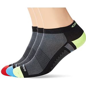 GSA heren sokken, rood-blauw-geel, 5.5-8