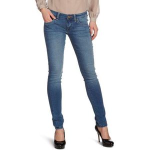 Calvin Klein Jeans Dames Jeans Lage tailleband, CWA502EV6ML, blauw (D75)., 27W x 32L
