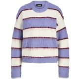 JJXX - JXCalista - Gebreide Trui - Crème/Azuur/Bourgogne
