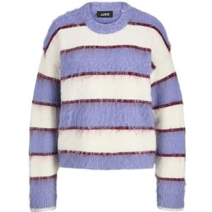 JJXX - JXCalista - Gebreide Trui - Crème/Azuur/Bourgogne