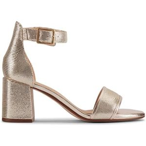 Clarks - 26181296 Ezoria Mae - Sandalen - Goudkleurig - Leer