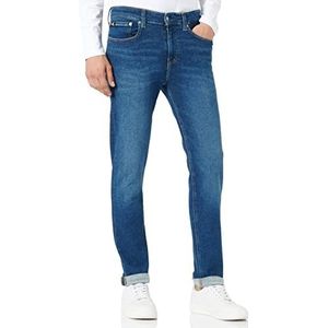 Calvin Klein Jeans Skinny Jeans voor heren, Denim Donker, 30W x 34L