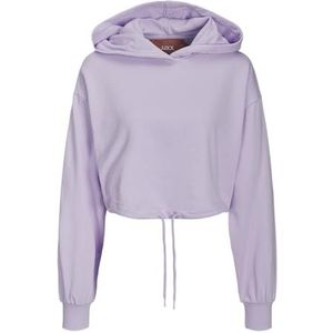 Jack & Jones - Alfa Loose Every Crop - Hoodie - Licht Geborsteld - Lange Mouwen