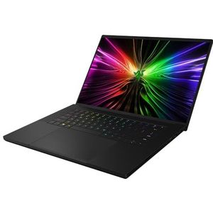 Razer Blade 16 Blade Laptop – display 16 inch OLED QHD+ 240 Hz – I9 14900HX – 32 GB DDR5 – Nvidia Geforce RTX 4080 175 W – 1 TB – aluminium behuizing zwart – Azerty