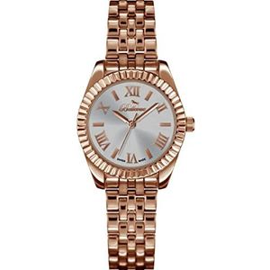 Bellevue Analoog digitaal horloge voor dames, automatisch, met niet-toepasbare armband, S0367495, Meerkleurig, Armband