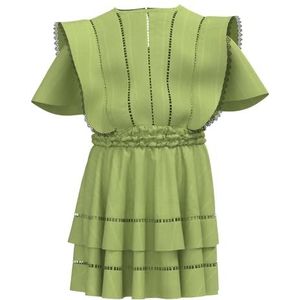 Vingino Meisjesjurk, Pea Green, 10 Jaar