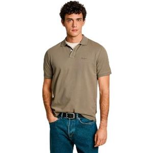 Pepe Jeans Heren NIEUWE OLIVER GD Polo, Groen (STONE GREEN), XXL, Groen (steen Groen), XXL