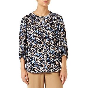 Part Two OranaPW SH Shirt, Multi Leaf Print, 34 dames