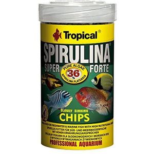 Tropical Super Spirulina Forte Chips met 36% Spirulina (Platensis), per stuk verpakt (1 x 100 ml)