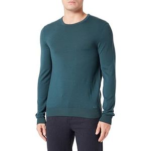 HUGO Gebreide sweater voor heren, Dark Green302, XL