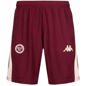 KAPPA AHORAZIP PRO 8 UBB SHORT | BROWN BORDEAUX/Pink ALMOND | Maat S