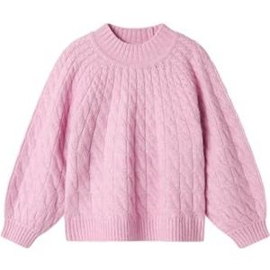 NAME IT Girl gebreide trui met lange, Pastel Lavender, 146-152