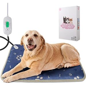 Comfortabele hondenmat, hypoallergeen (100% polyester), wasbaar met zachte stoffen bekleding, hondenmat, middelgroot hondenbed