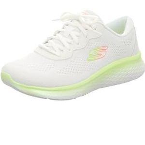 Skechers Skechers LITE PRO prachtige stappen voor dames, wit mesh/limoen trim, 3 UK, Witte Mesh Lime Trim, 36 EU