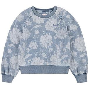 Levi's Meisjes Lvg Ontlading Ontmoeten en Greet C 3ej173 Sweatshirts, Indigo licht bloemen, 6 Jaren