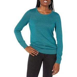 Amazon Essentials Lichtgewicht Trui Trui, Teal Heather,
