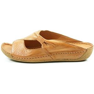 Andrea Conti 0029216062 Damessandalen, Braun Cognac 062, 42 EU