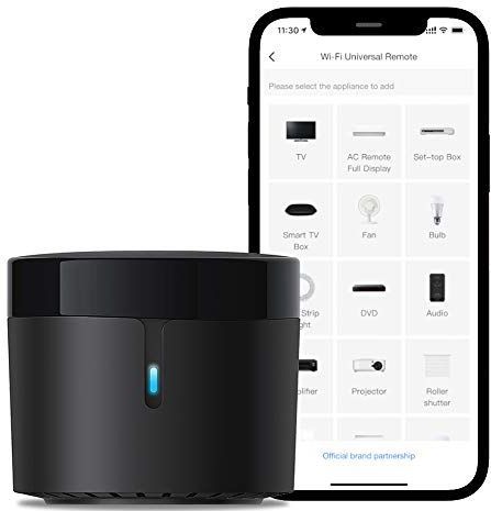 Broadlink RM4 Mini - Universele IR Afstandsbediening - Smart Home Wi-Fi Remote Hub