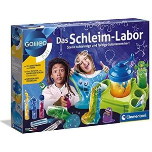 Clementoni Galileo Fun 59129 Slijmlab, grappige experimenten met kleurrijke stoffen en glibber, speelgoed voor kinderen vanaf 8 jaar, voor kleine chemici