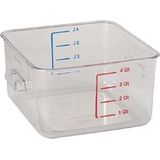 Rubbermaid J871 Rubbermaid Space Saver Container, 4 l
