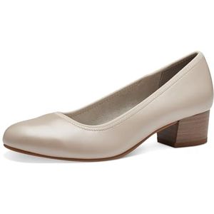 Jana Dames Pumps met blokhak Vegan, parelmoer, 39 EU Breed