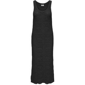 ONLY Onlbeach Sl Dress Nca KNT gebreide jurk voor dames, zwart, XXS