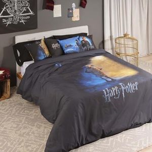 Belum Harry Potter dekbedovertrek voor bedden van 90 cm, afmetingen: 155 x 220 cm, model: Dobby