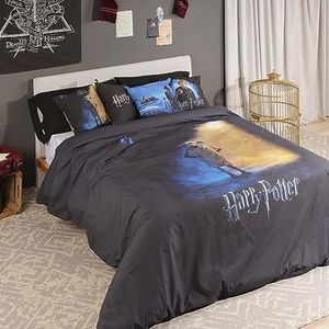 Belum Harry Potter dekbedovertrek voor bedden van 90 cm, afmetingen: 155 x 220 cm, model: Dobby