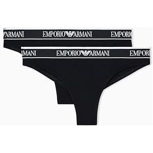 Emporio Armani - Iconic Logoband - Brazilian Slipje - 2 Eenheden