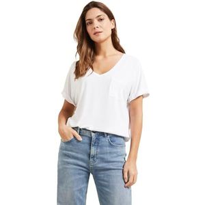 bugatti Dames T-shirt 1:2 mouw, wit-10, XS