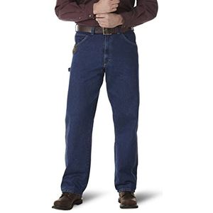 Wrangler Riggs Workwear Work Horse Jeans voor heren, Antiek indigo., 34W x 34L