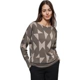 Jaquard-shirt, Rich Mocha, 36