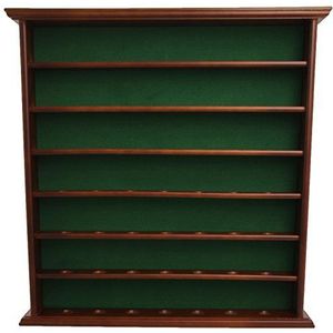 LONGRIDGE BALLS DISPLAY houten kast 49 BALL