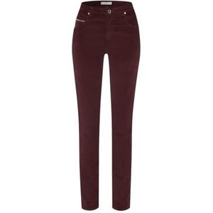 Brax Dames Style Shakira Cozy Corduroy broek, berry, 36W / 32L